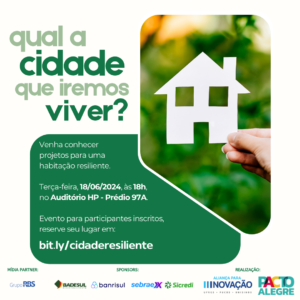 Pacto Alegre reúne projetos de habitação para desabrigados do RS